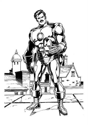 Kids-n-fun.com | 60 coloring pages of Iron Man